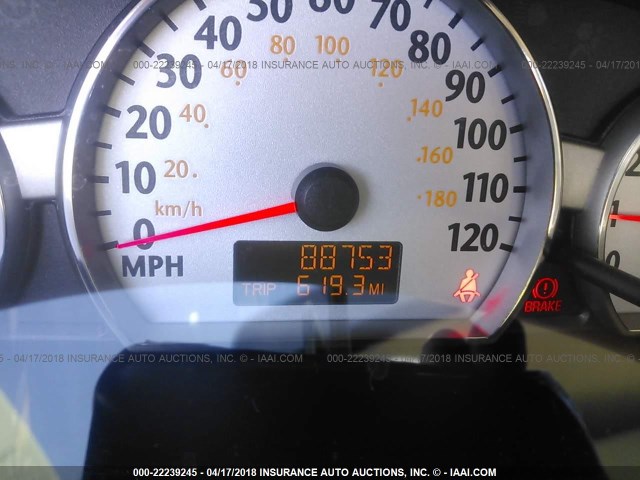 1G8AL55B27Z103357 - 2007 SATURN ION LEVEL 3 GOLD photo 7