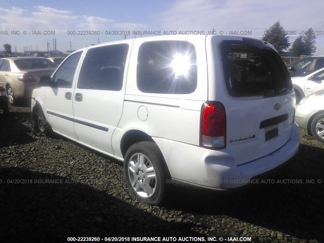 1GNDV23148D151423 - 2008 CHEVROLET UPLANDER LS WHITE photo 3