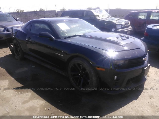 2G1FZ1EP3E9801085 - 2014 CHEVROLET CAMARO ZL1 黑色 照片 1