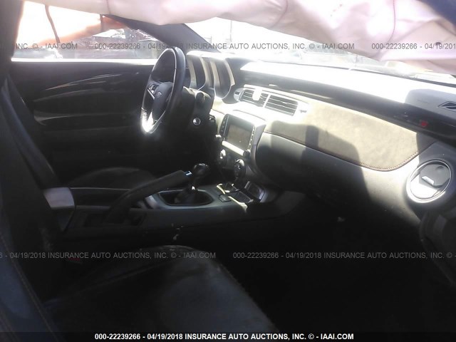 2G1FZ1EP3E9801085 - 2014 CHEVROLET CAMARO ZL1 黑色 照片 5