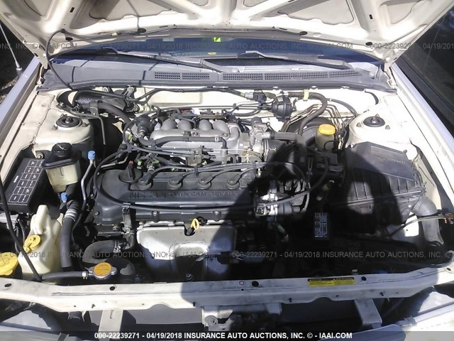 1N4AB41D1WC751970 - 1998 NISSAN SENTRA E/XE/GXE/GLE SILVER photo 10