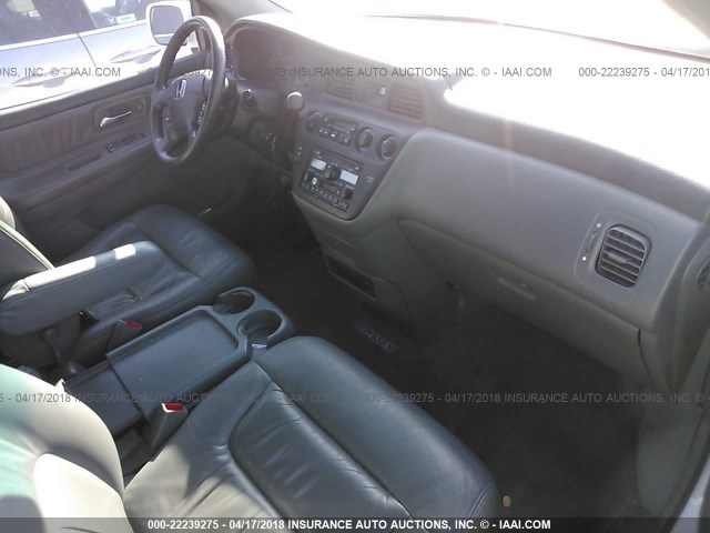 5FNRL18023B048243 - 2003 HONDA ODYSSEY EXL თეთრი ფოტო 5