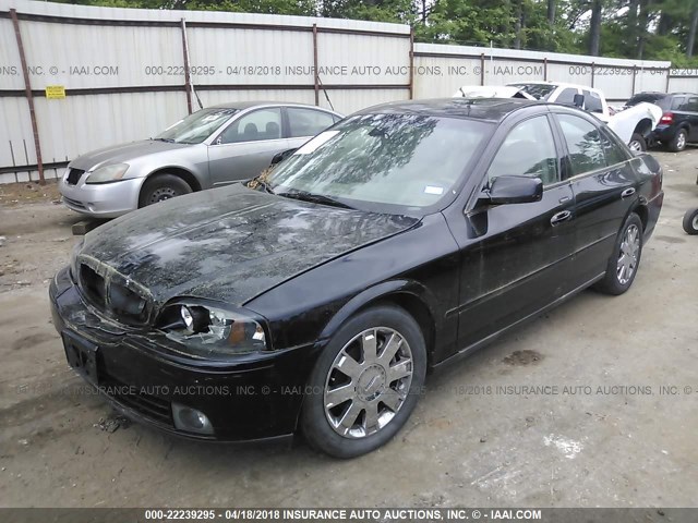 1LNHM87A73Y667959 - 2003 LINCOLN LS BLACK photo 2