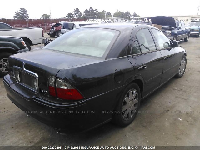 1LNHM87A73Y667959 - 2003 LINCOLN LS BLACK photo 4