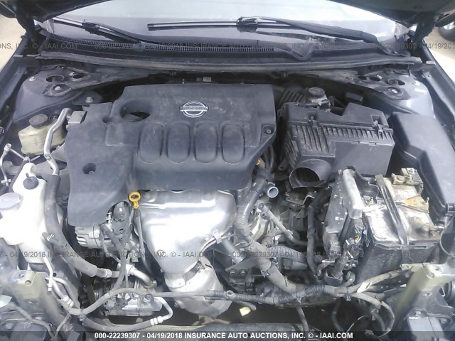 1N4AL2AP6AN441225 - 2010 NISSAN ALTIMA S GRAY photo 10
