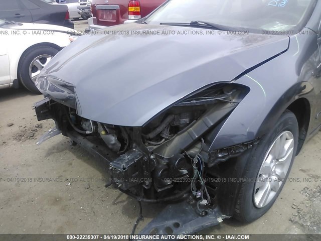 1N4AL2AP6AN441225 - 2010 NISSAN ALTIMA S GRAY photo 6