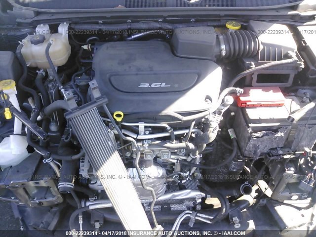 2C4RC1BG1HR503486 - 2017 CHRYSLER PACIFICA TOURING L ნაცრისფერი ფოტო 10