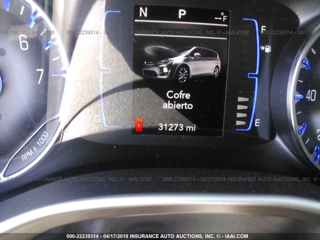 2C4RC1BG1HR503486 - 2017 CHRYSLER PACIFICA TOURING L ნაცრისფერი ფოტო 7