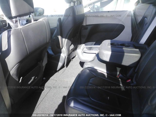 2C4RC1BG1HR503486 - 2017 CHRYSLER PACIFICA TOURING L ნაცრისფერი ფოტო 8