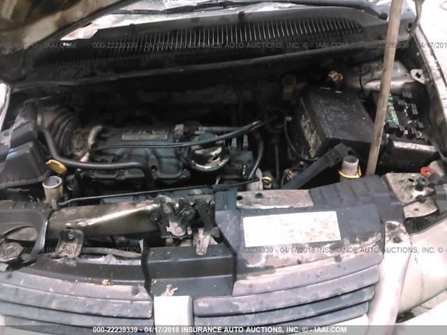 1D4GP24R97B125353 - 2007 DODGE GRAND CARAVAN SE GRAY photo 10