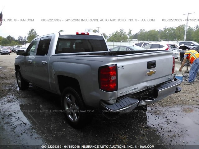 3GCPCREC7EG127747 - 2014 CHEVROLET SILVERADO C1500 LT SILVER photo 3