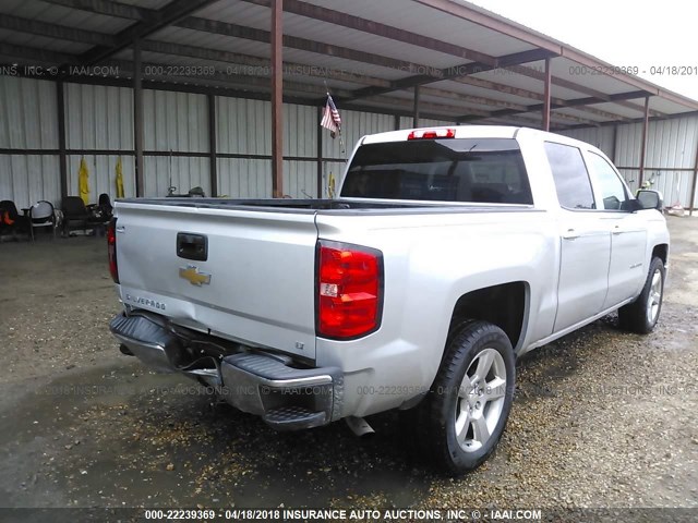 3GCPCREC7EG127747 - 2014 CHEVROLET SILVERADO C1500 LT SILVER photo 4