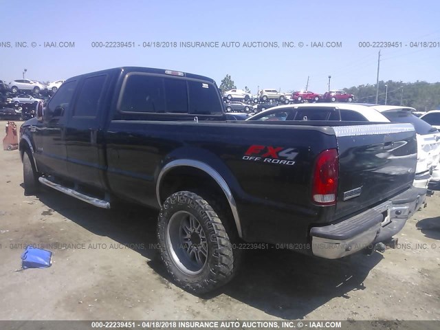 1FTSW21P26EC99212 - 2006 FORD F250 SUPER DUTY BLACK photo 3