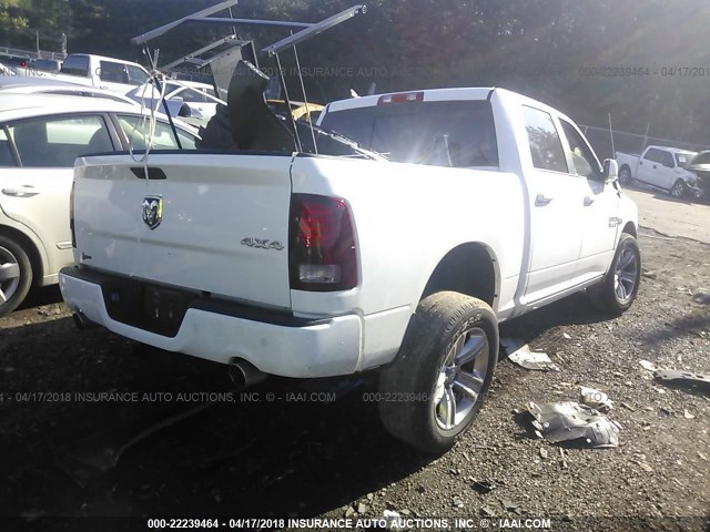 1C6RR7MT8FS586882 - 2015 RAM 1500 SPORT WHITE photo 4