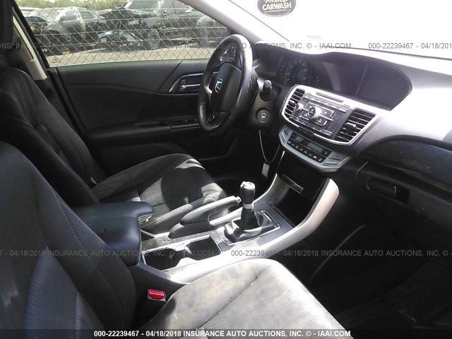 1HGCR2E58EA212263 - 2014 HONDA ACCORD SPORT BLACK photo 5