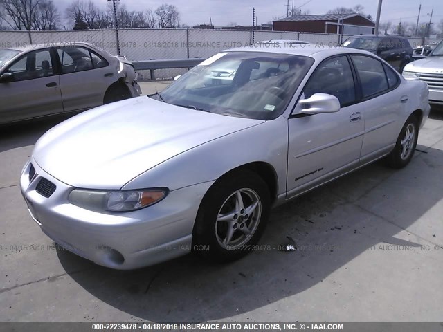 1G2WK52J32F236895 - 2002 PONTIAC GRAND PRIX SE SILVER photo 2