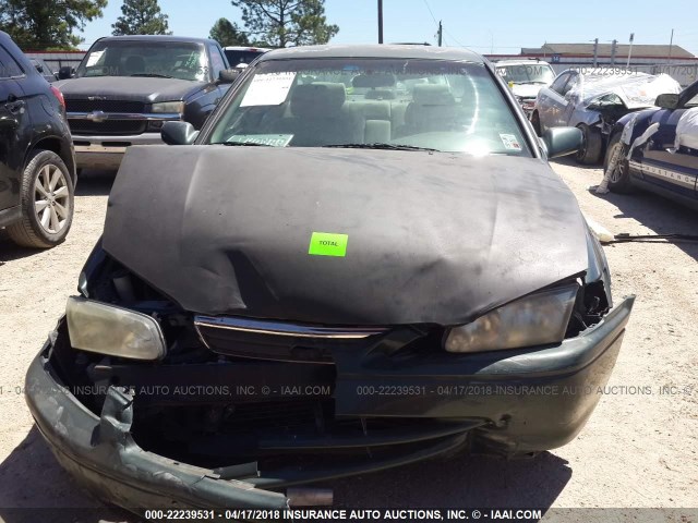 4T1BG22K11U810208 - 2001 TOYOTA CAMRY CE/LE/XLE GREEN photo 6