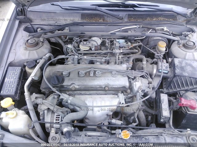 1N4DL01A31C127511 - 2001 NISSAN ALTIMA GXE/GLE/SE SILVER photo 10