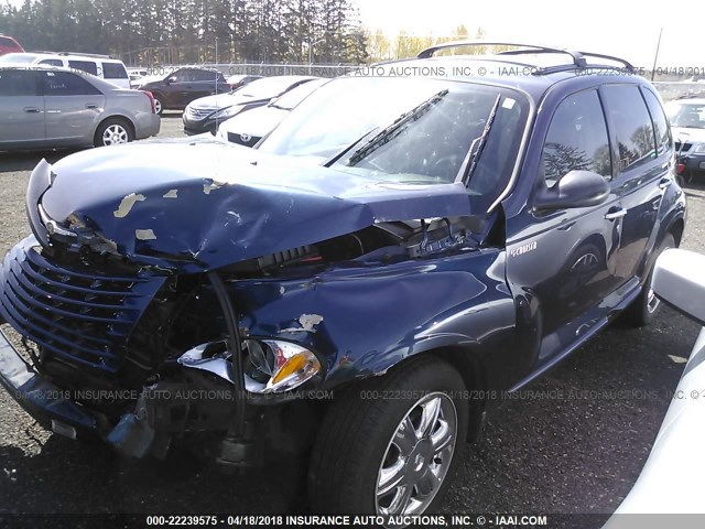 3C8FY68B13T561695 - 2003 CHRYSLER PT CRUISER LIMITED BLUE photo 2