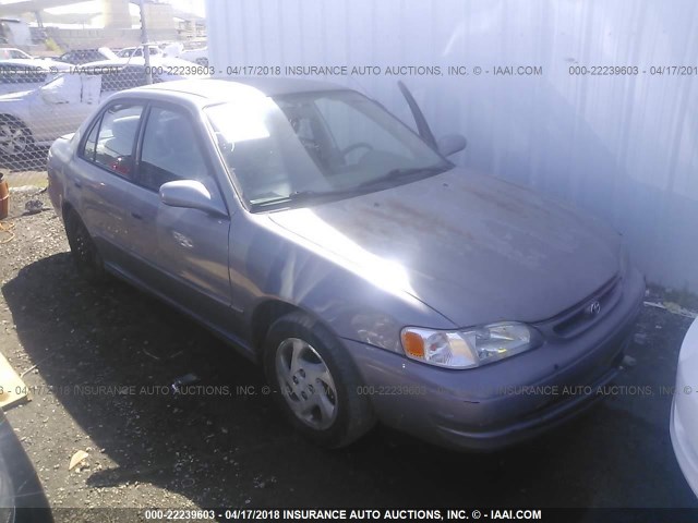 1NXBR18E1WZ086131 - 1998 TOYOTA COROLLA VE/CE/LE ვერცხლისფერი ფოტო 1
