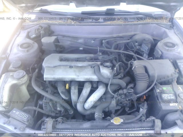 1NXBR18E1WZ086131 - 1998 TOYOTA COROLLA VE/CE/LE ვერცხლისფერი ფოტო 10