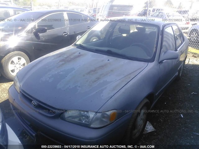 1NXBR18E1WZ086131 - 1998 TOYOTA COROLLA VE/CE/LE SILVER photo 2