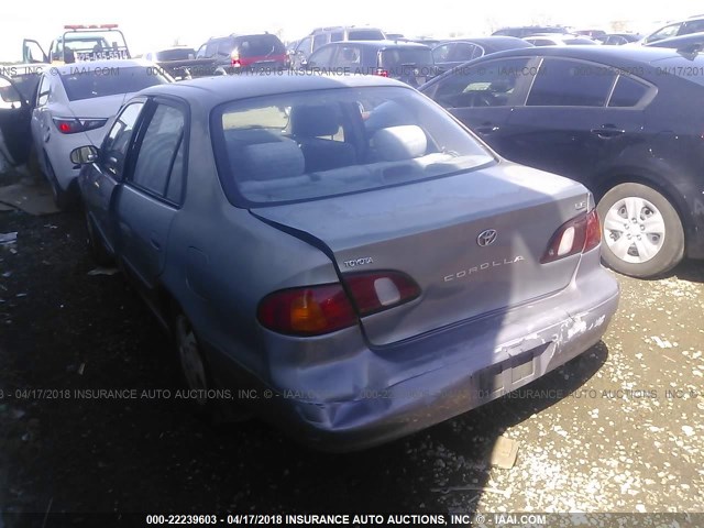 1NXBR18E1WZ086131 - 1998 TOYOTA COROLLA VE/CE/LE SILVER photo 3