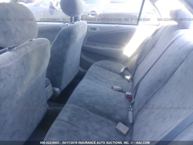 1NXBR18E1WZ086131 - 1998 TOYOTA COROLLA VE/CE/LE ვერცხლისფერი ფოტო 8