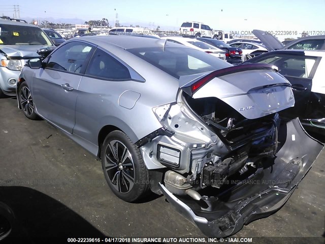 2HGFC3B71GH361421 - 2016 HONDA CIVIC EXL SILVER photo 3