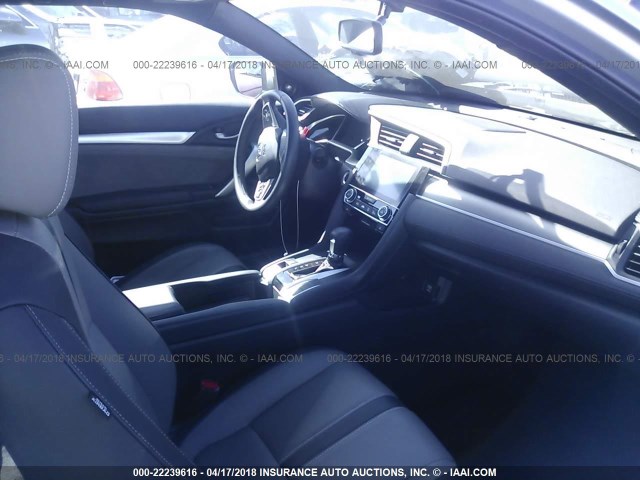 2HGFC3B71GH361421 - 2016 HONDA CIVIC EXL SILVER photo 5