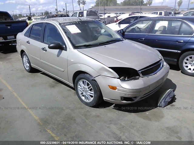 1FAFP34N67W123764 - 2007 FORD FOCUS ZX4/S/SE/SES 金色 照片 1