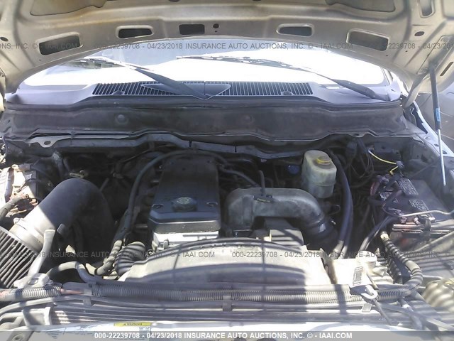 3D7KA28633G718934 - 2003 DODGE RAM 2500 ST/SLT 银色 照片 10