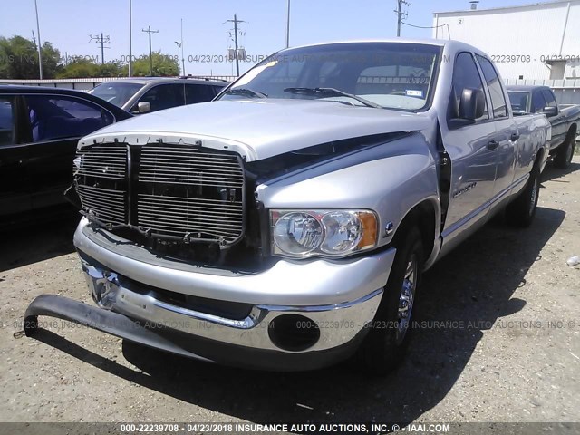 3D7KA28633G718934 - 2003 DODGE RAM 2500 ST/SLT SILVER photo 2