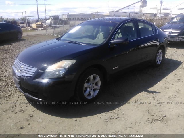 1N4CL21E57C212398 - 2007 NISSAN ALTIMA HYBRID BLACK photo 2