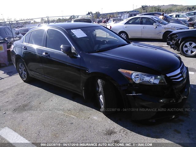 1HGCP2F43CA133804 - 2012 HONDA ACCORD LXP BLACK photo 1