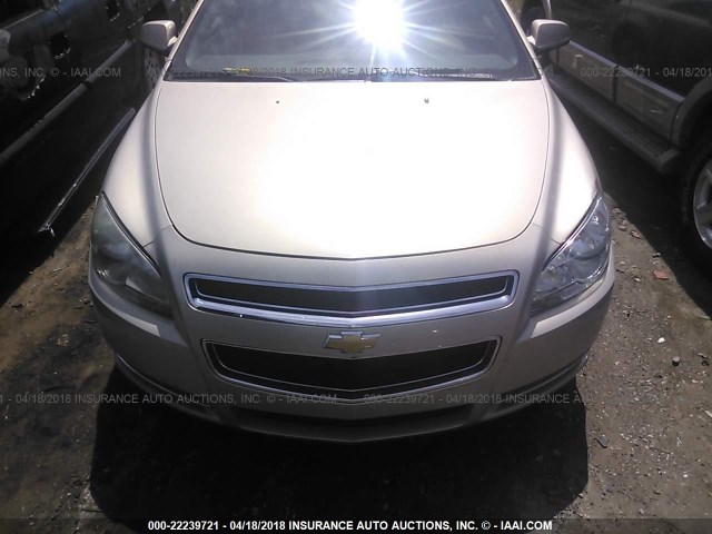 1G1ZC5E0XAF142299 - 2010 CHEVROLET MALIBU 1LT 棕色 照片 6