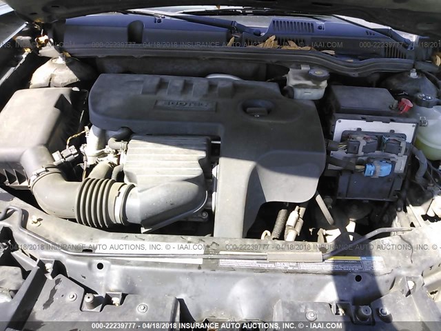 1G8AJ52F25Z152763 - 2005 SATURN ION LEVEL 2 GRAY photo 10