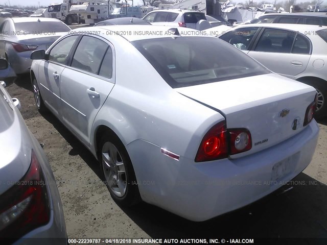 1G1ZB5E08CF313573 - 2012 CHEVROLET MALIBU LS 白色 照片 3