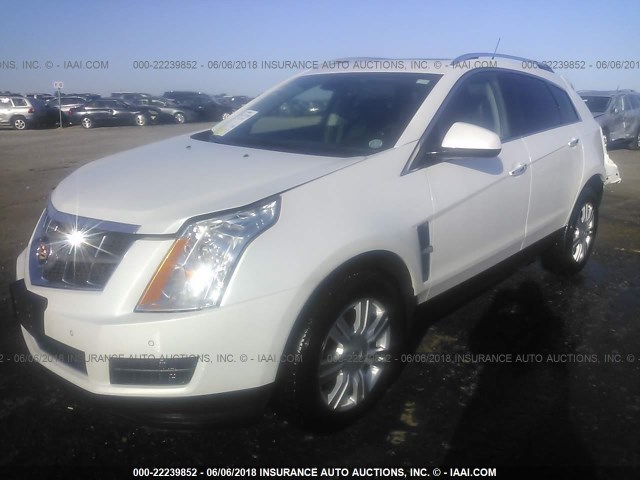 3GYFNAE38CS617433 - 2012 CADILLAC SRX LUXURY COLLECTION WHITE photo 2