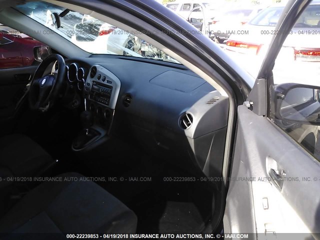 2T1KR32E13C151805 - 2003 TOYOTA COROLLA MATRIX XR BLACK photo 5