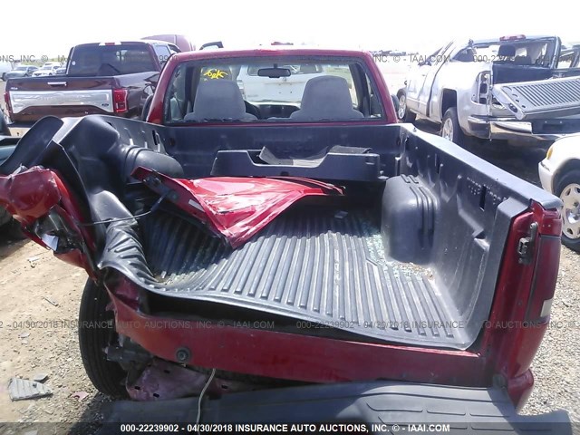 1GCCS1455Y8203627 - 2000 CHEVROLET S TRUCK S10 RED photo 8