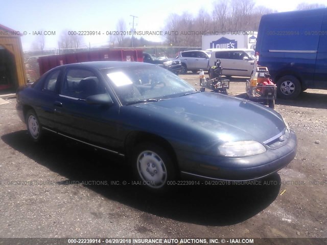 2G1WW12M6S9277672 - 1995 CHEVROLET MONTE CARLO LS BLUE photo 1