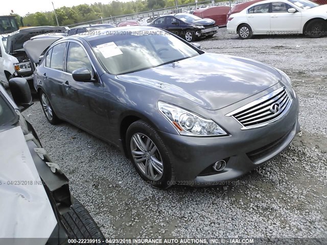 JN1CV6AP8DM725442 - 2013 INFINITI G37 JOURNEY/SPORT GRAY photo 1