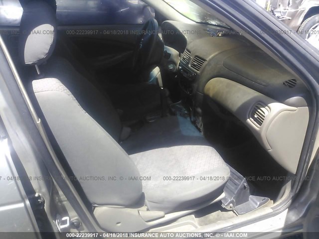 3N1CB51D43L798101 - 2003 NISSAN SENTRA XE/GXE GRAY photo 5