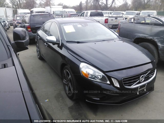YV1902FH7D2197446 - 2013 VOLVO S60 T6 Czarny zdjęcie 1