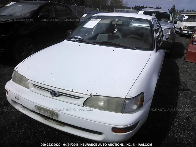 1NXBA02E1VZ630667 - 1997 TOYOTA COROLLA CE WHITE photo 6