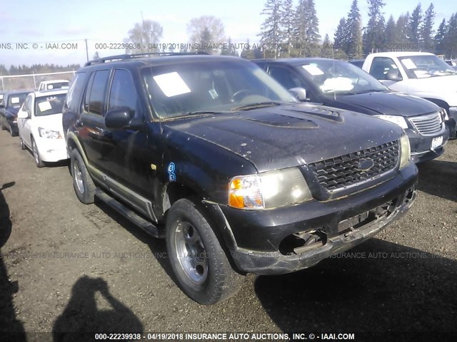 1FMDU63E22ZA06067 - 2002 FORD EXPLORER XLT BLACK photo 1