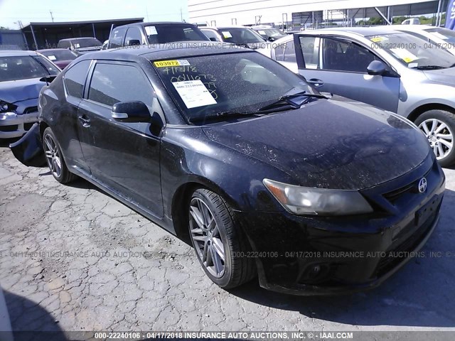 JTKJF5C75C3043379 - 2012 TOYOTA SCION TC 黑色 照片 1
