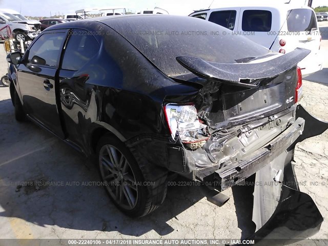 JTKJF5C75C3043379 - 2012 TOYOTA SCION TC 黑色 照片 3