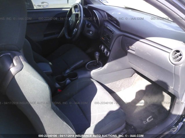 JTKJF5C75C3043379 - 2012 TOYOTA SCION TC BLACK photo 5